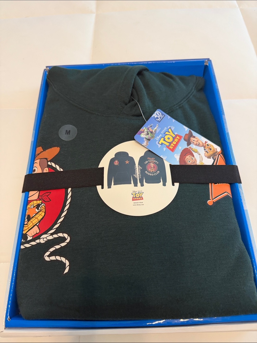 Disney Toy Story Green Men's Sweatshirt with Woody Print